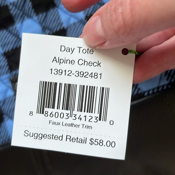 Vera Bradley alpine check in all day tote - Picture 6 of 8